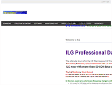 Tablet Screenshot of ilg.de